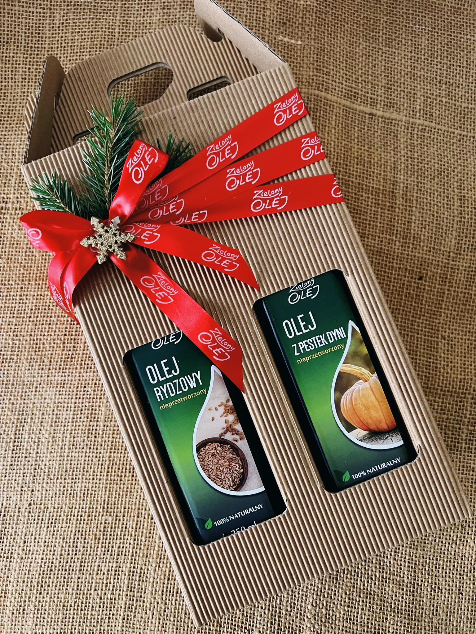 Zestaw olej rydzowy + olej z pestek dyni