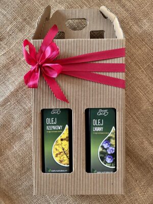 Zestaw olej rzepakowy + olej lniany